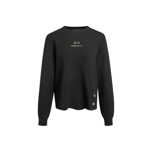 ARMANI EXCHANGEAE FW24 Свитшот Женский Черный