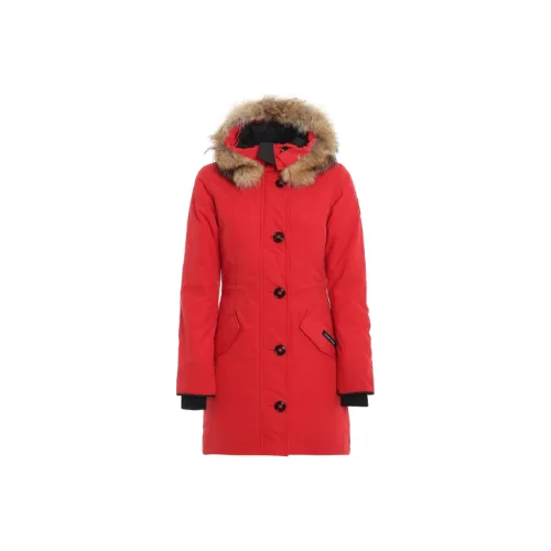 Canada Goose Rossclair Series Красный Женские Пуховики