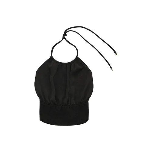 SMFK Жемчужно-черные Женские Камисоли