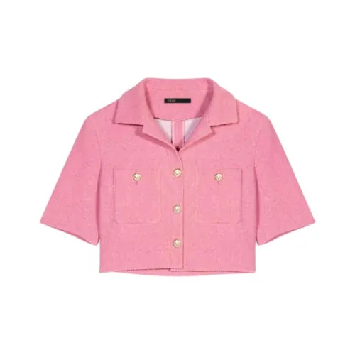 Maje Куртки и Пальто Женские Розовые