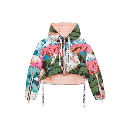 KENZO Многоцветные Женские Пуховики