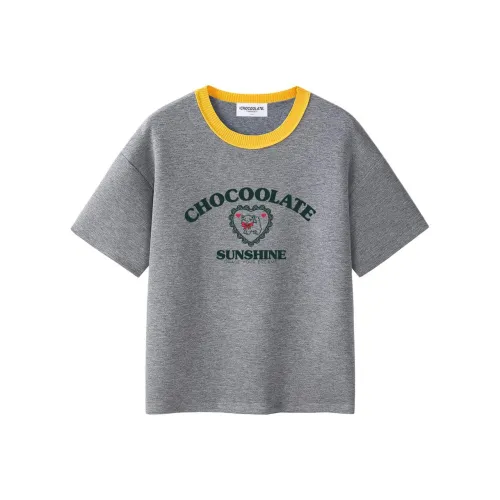 CHOCOOLATE Т-рубашка с рукавом-кафтан женская GYX серый