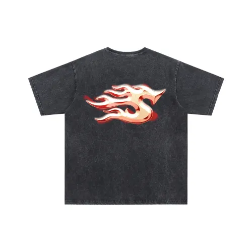 SANSYAS Черная унисекс футболка