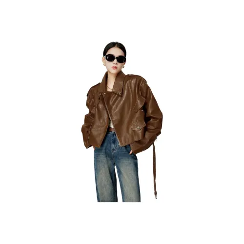 Weekly Куртки Пальто Женские Коричневый