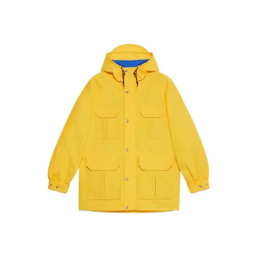 Gucci X The North Face FW22 Куртки и пальто Женские Желтые
