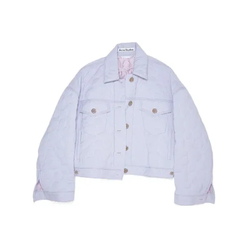 ACNE STUDIOS Фиолетовые Женские Куртки