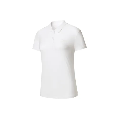 Erke Поло Женское Истинно Белое
