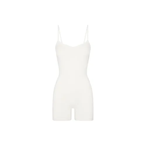 SKIMS Micro POINTELLE TANK ONESIE Комбинезон Женский MARBLE MARBLE