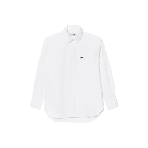 lacoste Белые Женские Рубашки