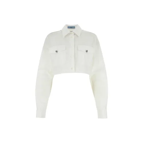 PRADA Белые Женские Рубашки