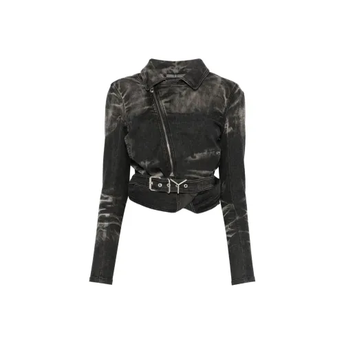 YProject FW24 Куртки и Пальто Женские Черные