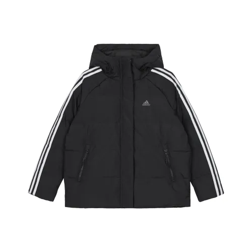 Adidas Пуховик Японская версия Женская Черный