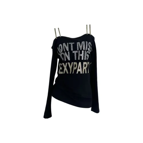 JOSR Черные Женские Футболки