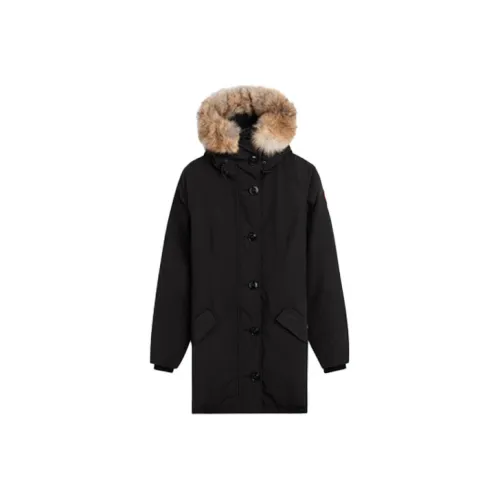 Canada Goose Rossclair Series Черные Женские Пуховики
