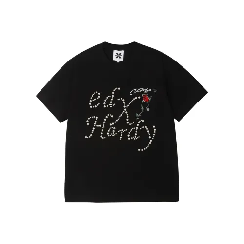 ED HARDY X T-Shirt Унисекс Черный