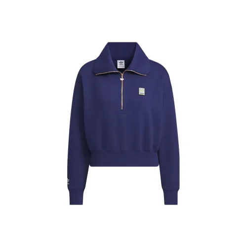 adidas originals Темно-синий Женские Свитшоты