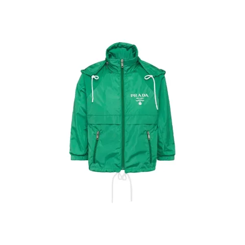 PRADA Зеленые Женские Куртки