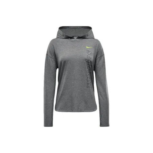 nike Dri Fit Толстовка Женская Темно-Серый