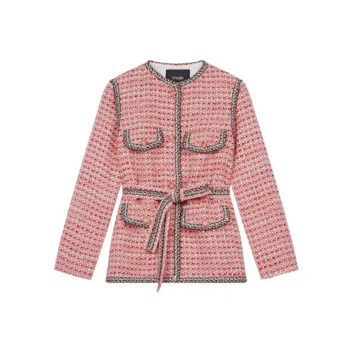 Maje Розовые Женские Куртки