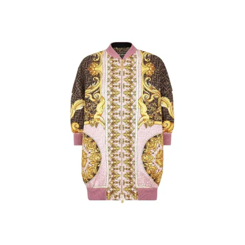 FENDI X VERSACE FENDI X VERSACE Куртки и пальто Женские Многоцветные