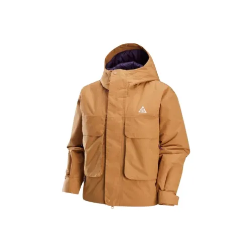 Nike ACG Черепа PEAK Куртки и Пальто Женские Земляной Желтый