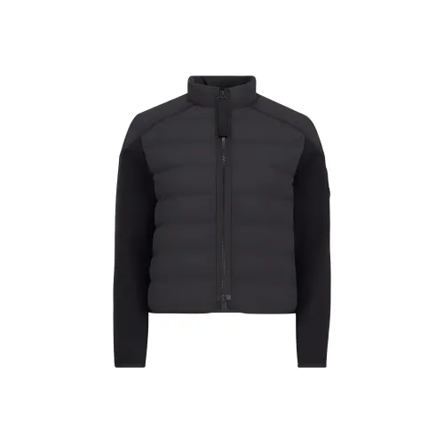 Moncler Padded Corduroy Collection Утепленный хлопок ZIP UP Кардиган Пуховик Женский Черный