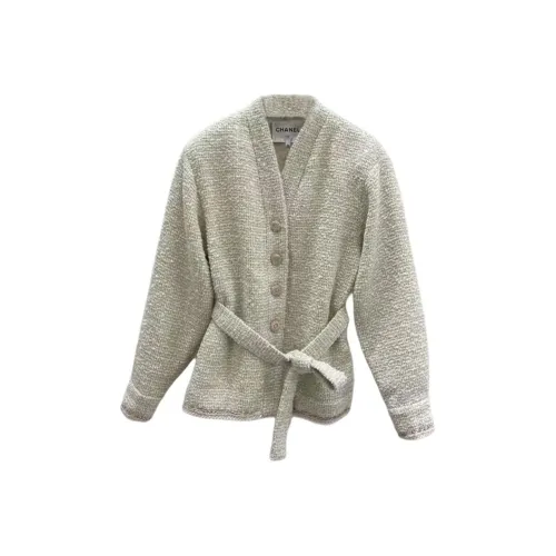 CHANEL Белые Женские Куртки