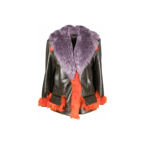 VERSACE Черные Женские Куртки