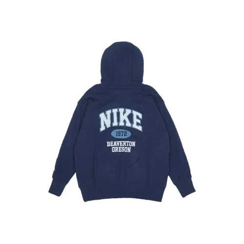 NIKE Sportswear Phoenix Fleece Темно-синий Женские Свитшоты