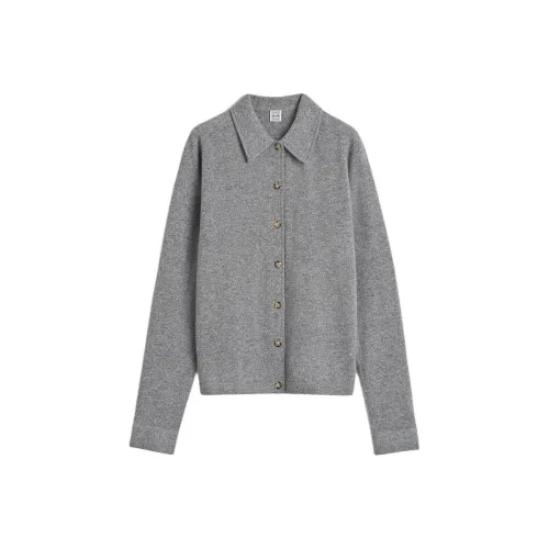 TOTEME Кашемир Свитер Женский Фотиния Серый