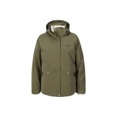 Columbia совместный бренд Куртка Женская Каменный Зеленый
