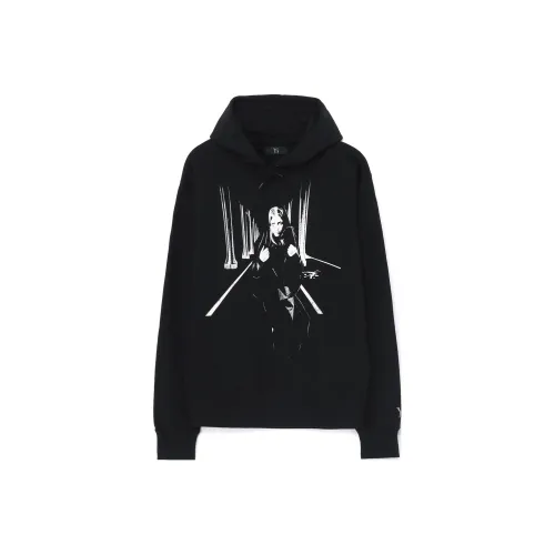 Yohji Yamamoto Черные Женские Свитшоты
