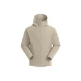 Sand Khaki (Coudel Флисовая подкладка, молнии подмышечного шва + водонепроницаемый слой, версия с капюшоном)