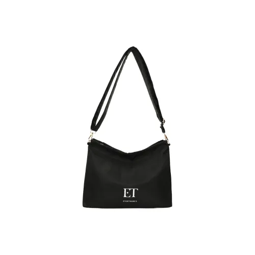 Everthames Нейлоновая Сумка через плечо Стандартная Унисекс Черная