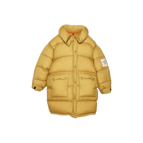 GUCCI x THE NORTH FACE Пуховик Женские Желтый