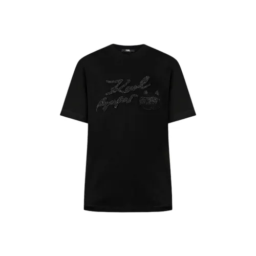 Karl Lagerfeld T-Shirt Женская Черная