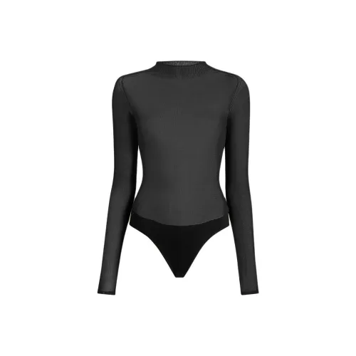 KHAITE PF24 The Enzo BODYSUIT Комбинезон Женские Черный Черный