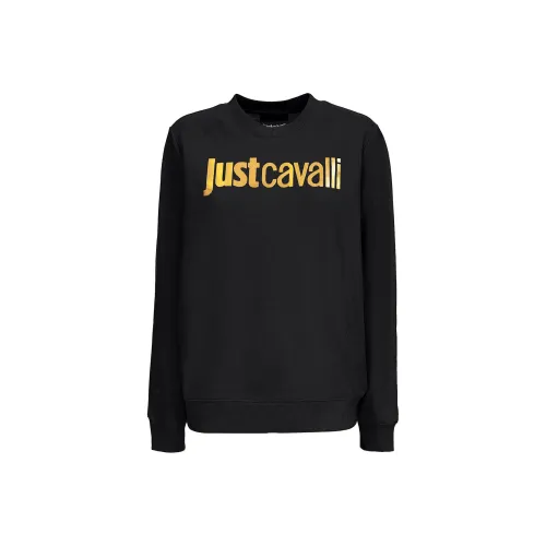Just Cavalli Черные Женские Свитшоты
