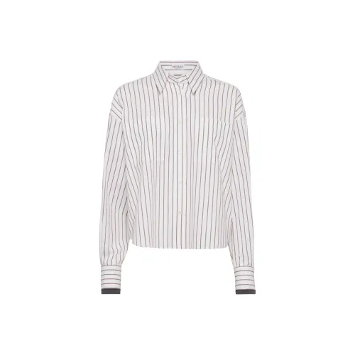 Brunello Cucinelli Белые Женские Рубашки