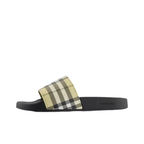 Burberry Слипоны Женские Светло-Зеленые