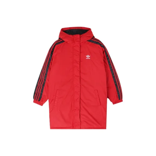 adidas originals Светло-алый Женские Пуховики