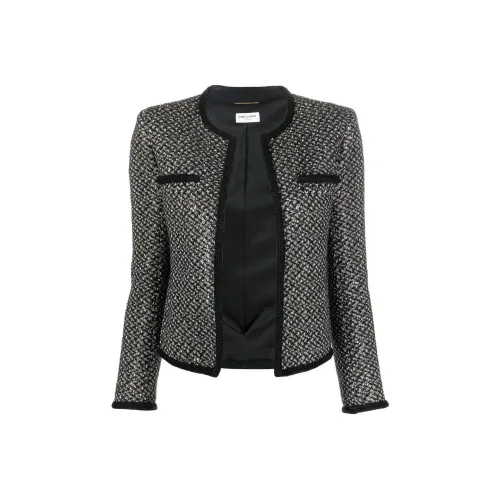 SAINT LAURENT Куртки и Пальто Женские Черные