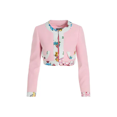 MOSCHINO Розовые Женские Куртки