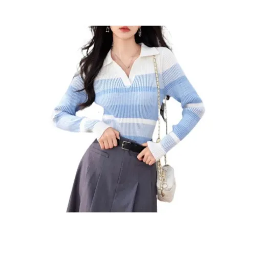 ABBY GODDESS Трикотаж Женский Синий