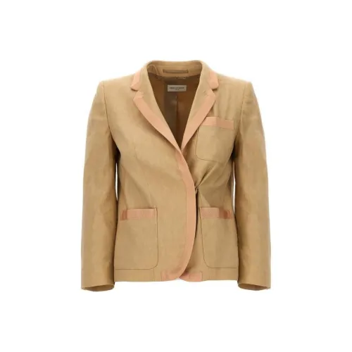 DRIES VAN NOTEN Куртки и Пальто Женские Хаки