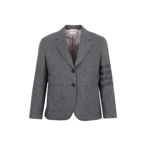 THOM BROWNE· Куртки и пальто женские темно-серый