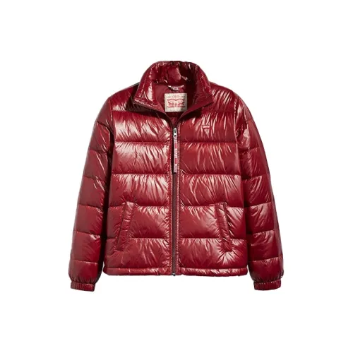 Levis Красный Женские Пуховики