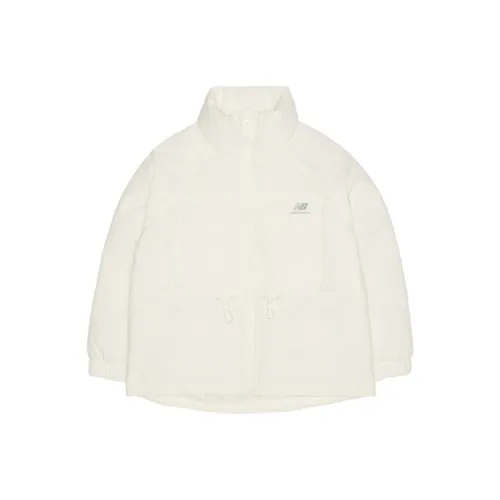 New Balance Пуховик Женский Белый