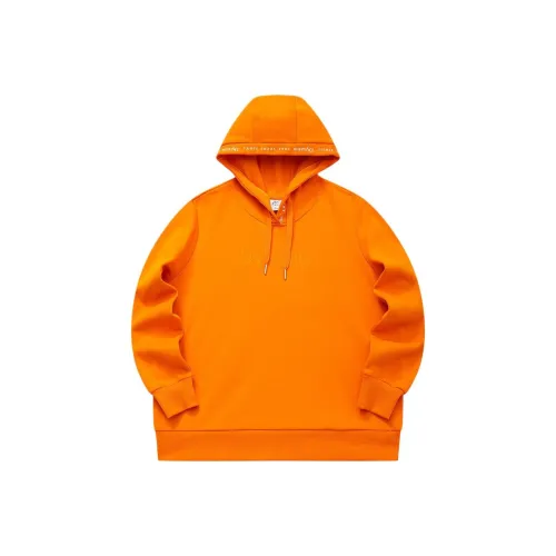 Erke Sports Collection Толстовка Женская Australian Открытая Темно-оранжевая