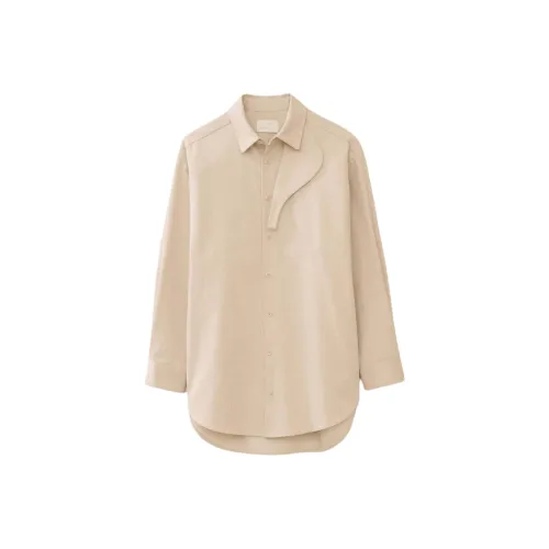 Lauren Manoogian FW24 GAITER Рубашка Женская Натуральный Натуральный